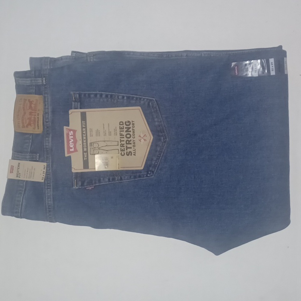 Levi's Western Fit Workwear Jeans - 52x29 Big&Tall NWT